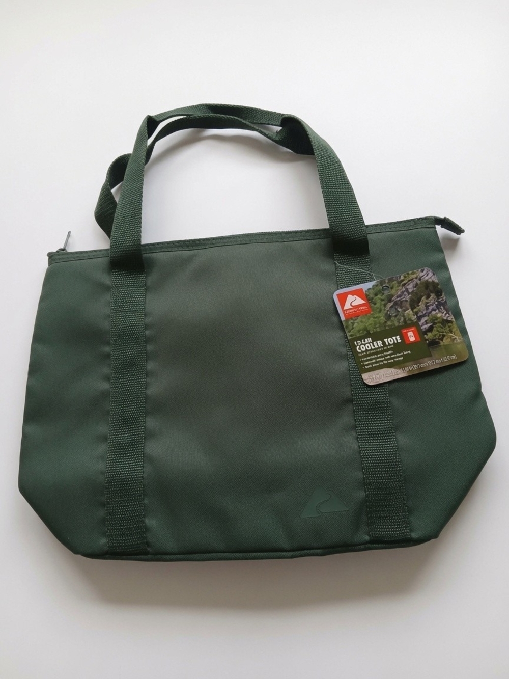 Ozark Trail Olive Green 12-Can Insulated Cooler Tote